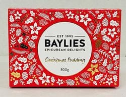 Baylies Christmas Pudding Gift Boxed 800g