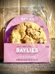 Baylies Premium Fig & Caramel Biscuits 60g (Pk 12)
