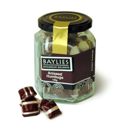 Baylies Aniseed Humbugs Rock Lollies 190g