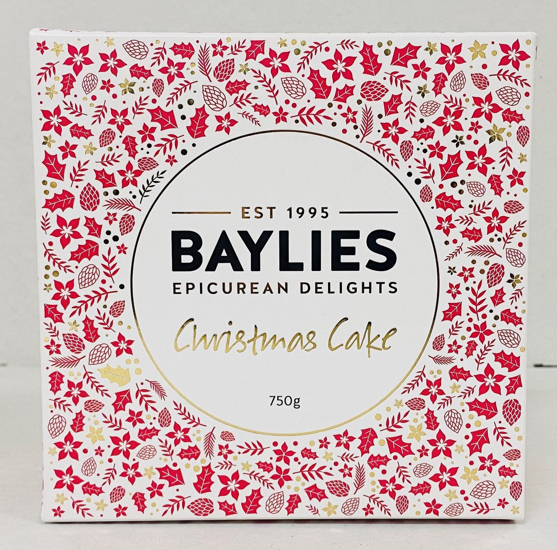 Baylies Christmas Cake Gift Boxed 750g