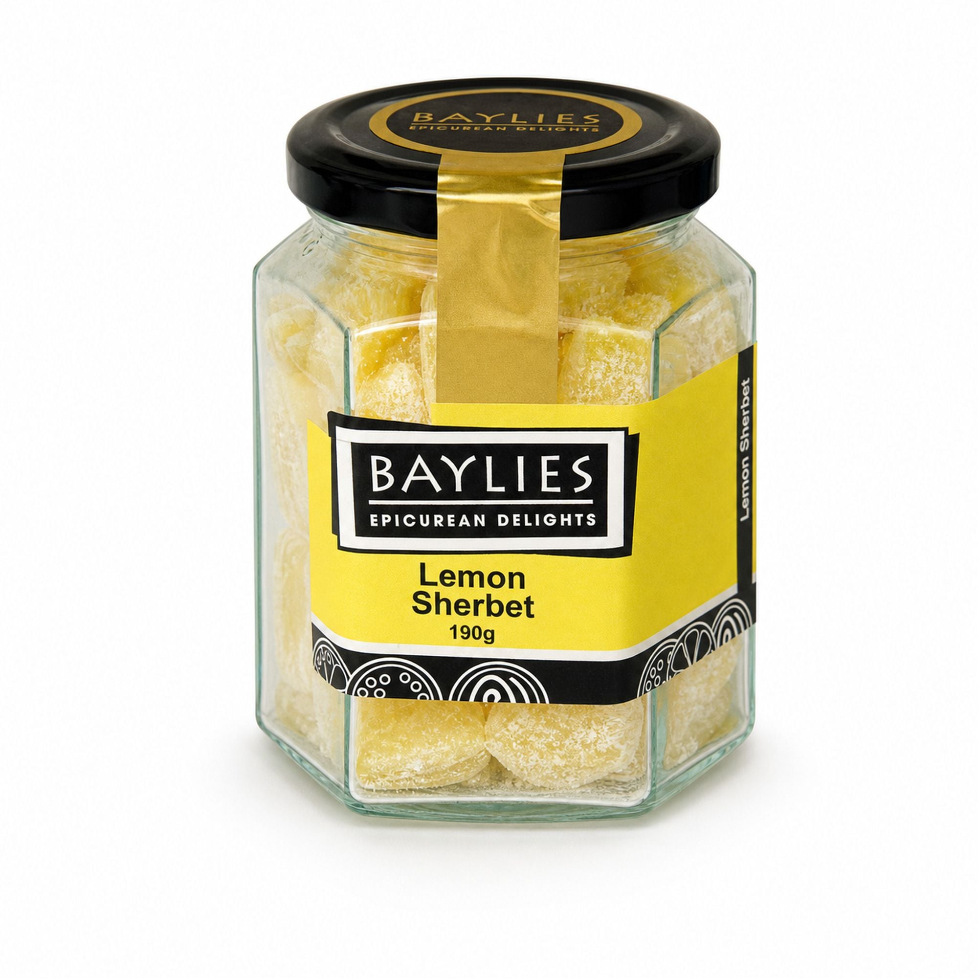 Baylies Lemon Sherbet Lollies 190g