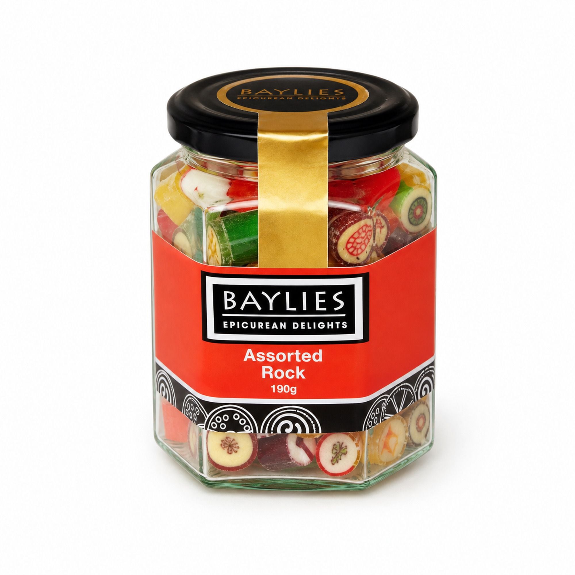 Baylies Mixed Rock Lollies 190g
