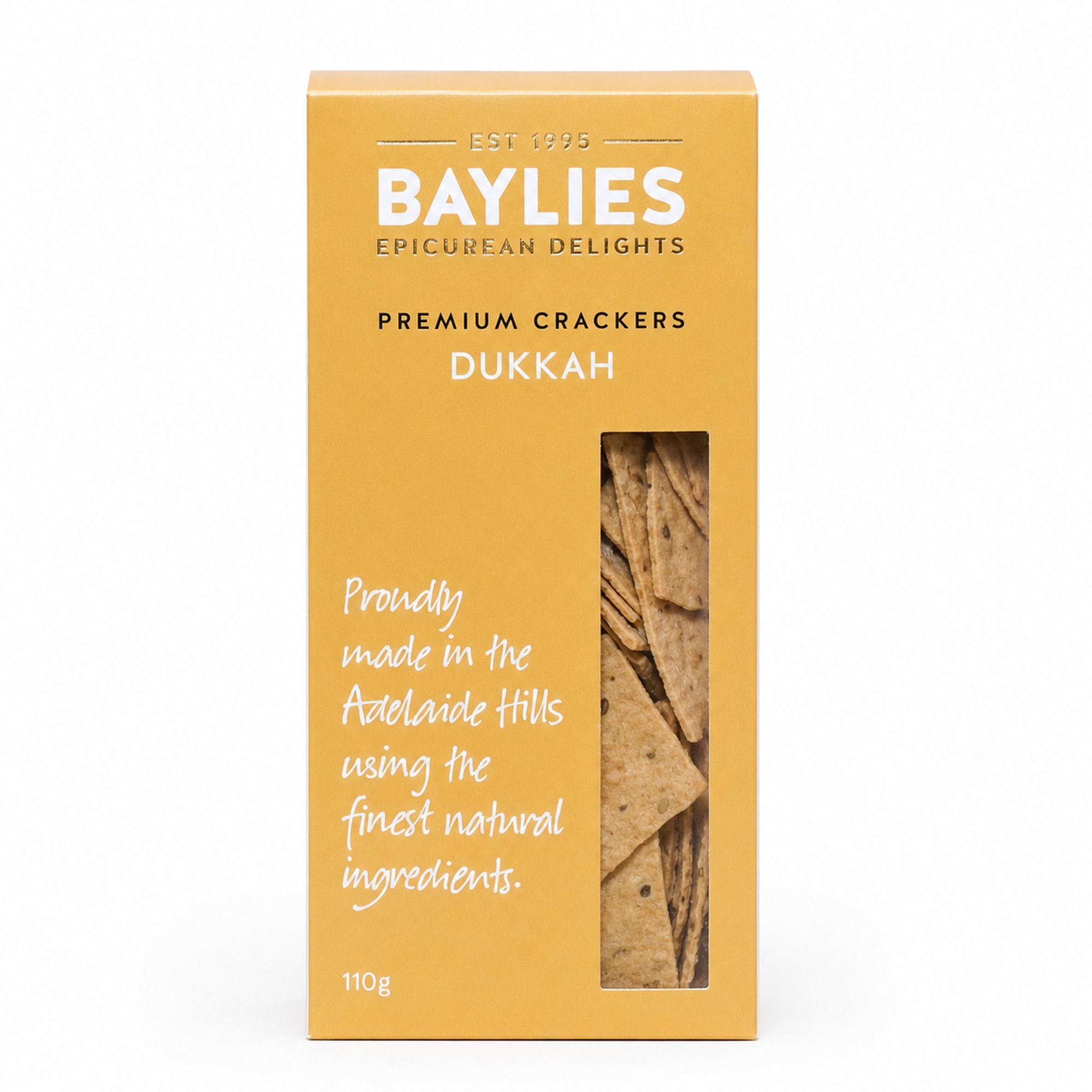 Baylies Crackers Dukkah 110g