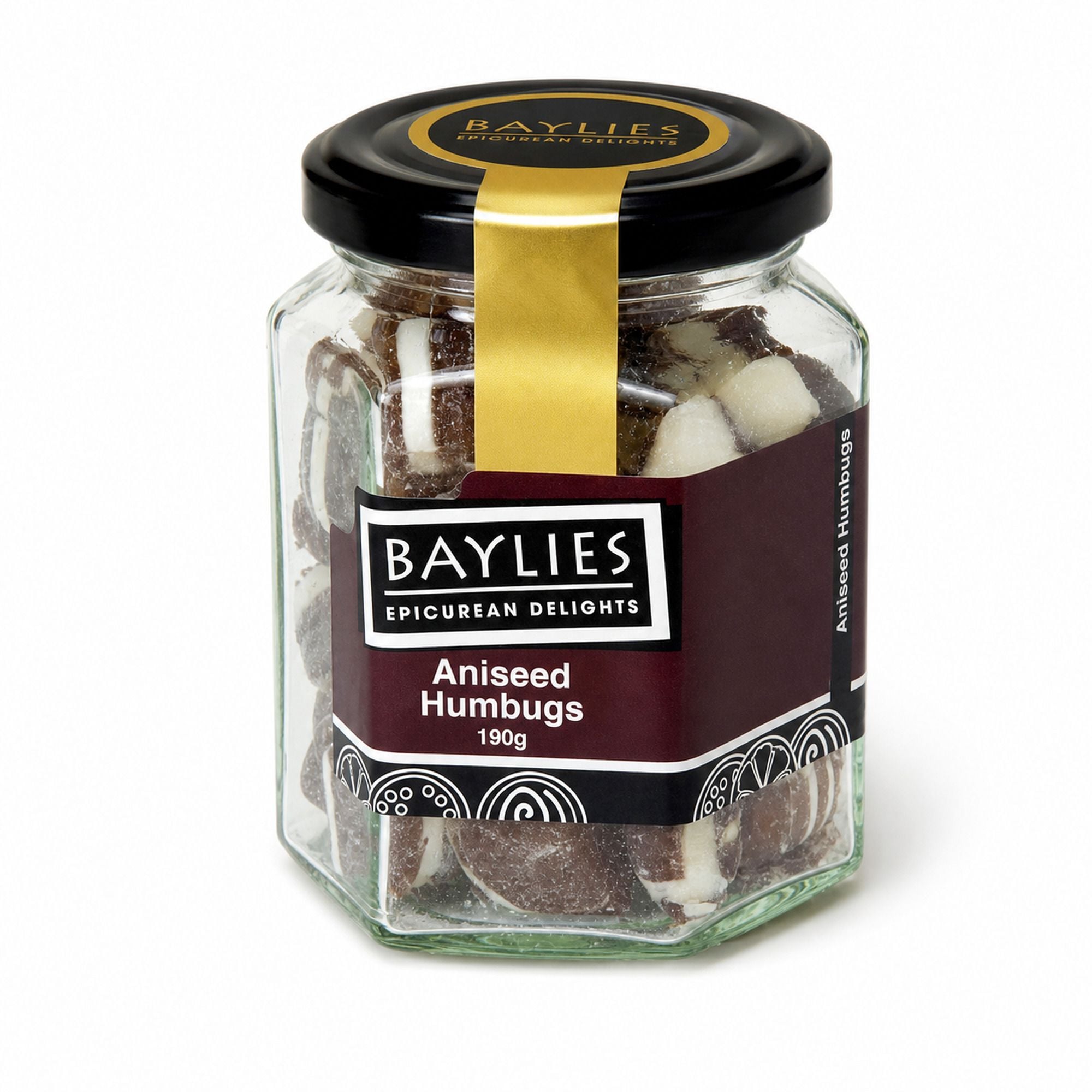 Baylies Aniseed Humbugs Rock Lollies 190g