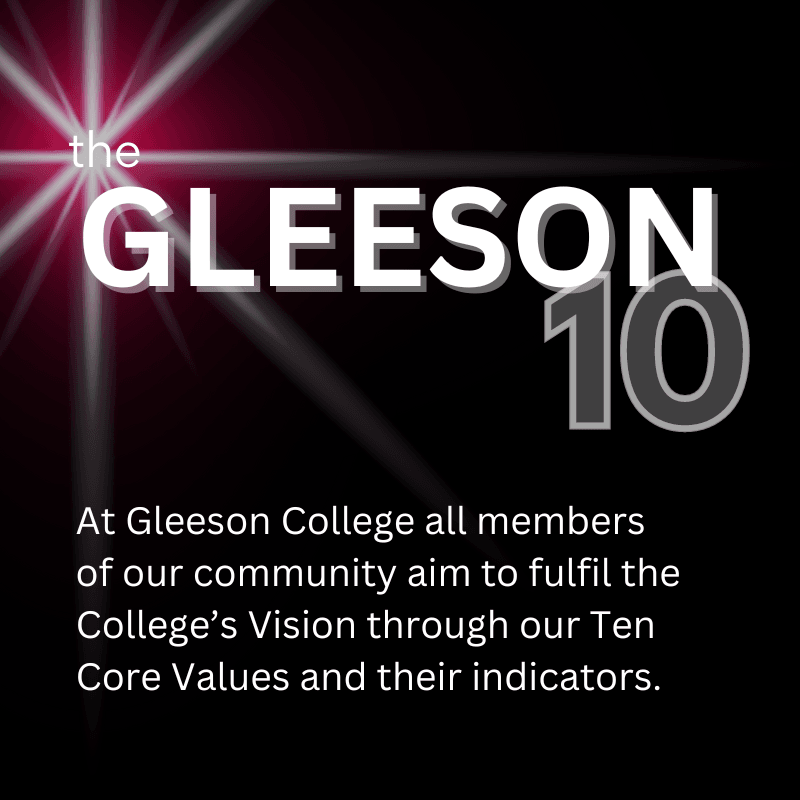 About Us Gleeson 10 Gleeson College Gleeson 10 LHS 