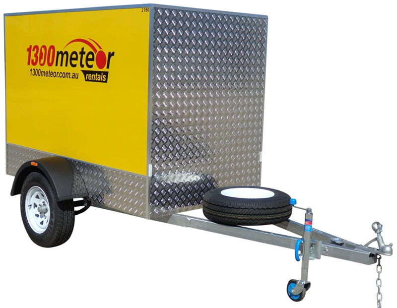 renting a trailer with 1300 meteor rentals