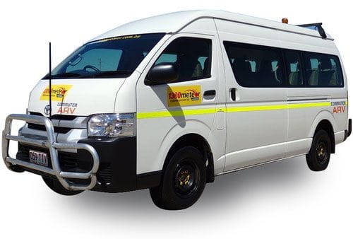 minibus 12 seat mine spec bus hire