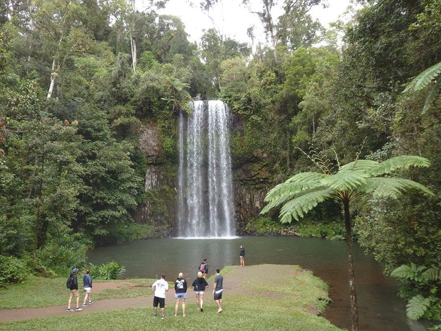 waterfall in cairns 