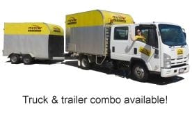 truck rental and trailer rental combination