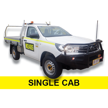 Mine Spec 4x4 Single Cab Dropside 2 Seat 5 Star Safety Sated DIESEL AUTOMATIC