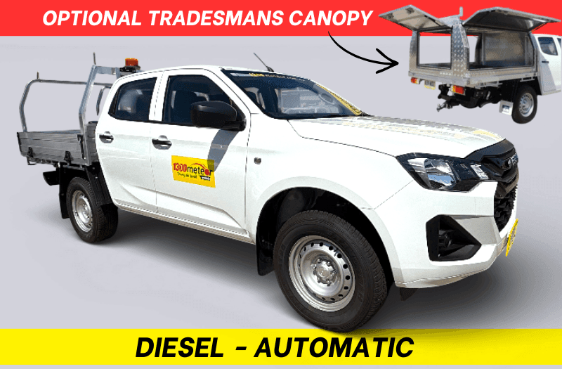 UTILITY 1.0T 4x2 Hi-Rider Dual Cab Dropside 5 Seat DIESEL AUTOMATIC