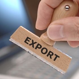EXPORTS TAKE A HIT