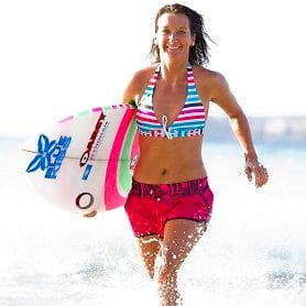 FEMALE SURF CHAMPION'S GETAWAY REVEALED