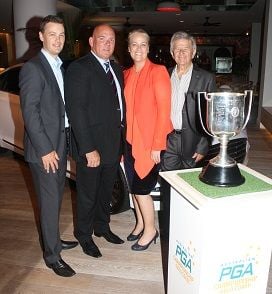 FRIZELLE'S PARTNERS WITH PGA