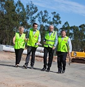 VILLA WORLD MAKES A START ON LOGAN PROJECT