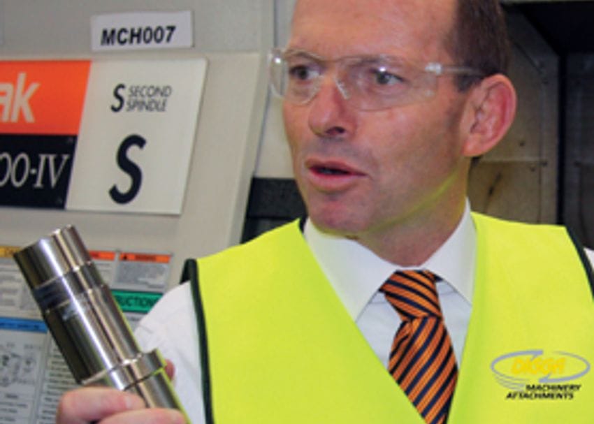ABBOTT'S DIRE MESSAGE TO QLD MANUFACTURERS