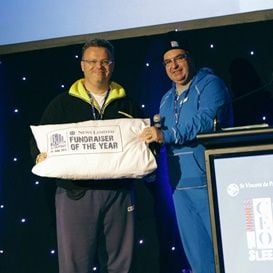 CEOS SLEEP OUT FOR HOMELESS