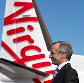 VIRGIN FLIES THROUGH DIFFICULTY AND NARROWS LOSS