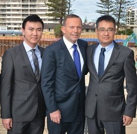 ABBOTT VISITS THE GOLD COAST'S BEACH FRONT JEWEL