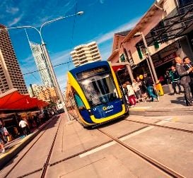 'CHEAP' TRAM EXTENSION PLAN DIVIDES BUSINESS