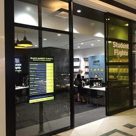 STYLISH NEW STORE FOR STUDENT FLIGHTS