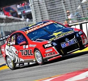 PRESSURE IS ON UNTIL FINISH LINE FOR V8 BOSS