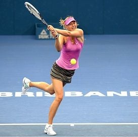 BRISBANE INTERNATIONAL READY TO MAKE A RACKET