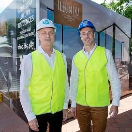 HUTCHINSON BUILDERS BREAKS GROUND ON ILLUMINA
