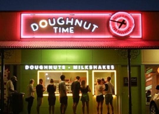 DOUGHNUT TIME: 'THE TREND IS YOUR FRIEND'