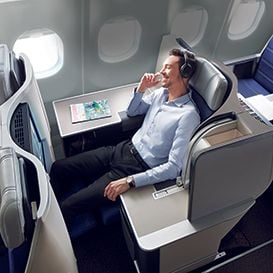 MALAYSIA AIRLINES GETS DOWN TO BUSINESS