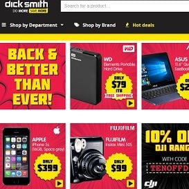 KOGAN RELAUNCHES DICK SMITH ONLINE STORE