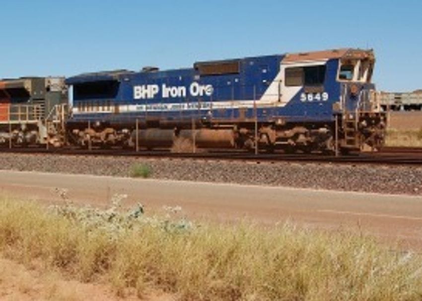 BHP'S IRON ORE OUTPUT AT RECORD HIGH, COPPER PRODUCTION DROPS