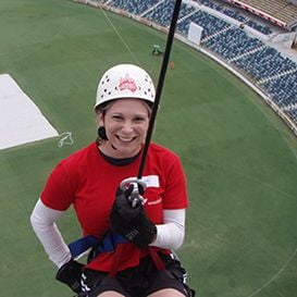 THRILL SEEKERS TO SCALE NEW HEIGHTS FOR CHARITY