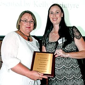 FORMER QLS PRESIDENT WINS PRESTIGIOUS LEADERSHIP AWARD