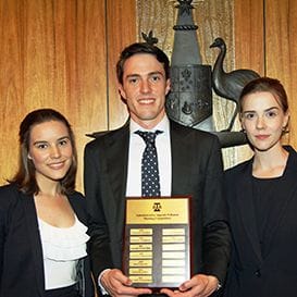 UQ MOOTERS A FORCE TO BE RECKONED WITH