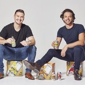 MEET THE GUYS BRINGING NATURALLY SUGAR-FREE SOFT DRINK TO A DOMINO'S NEAR YOU