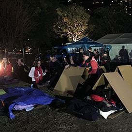 CEOS BRAVE THE COLD TO RAISE $1.4 MILLION FOR THE HOMELESS