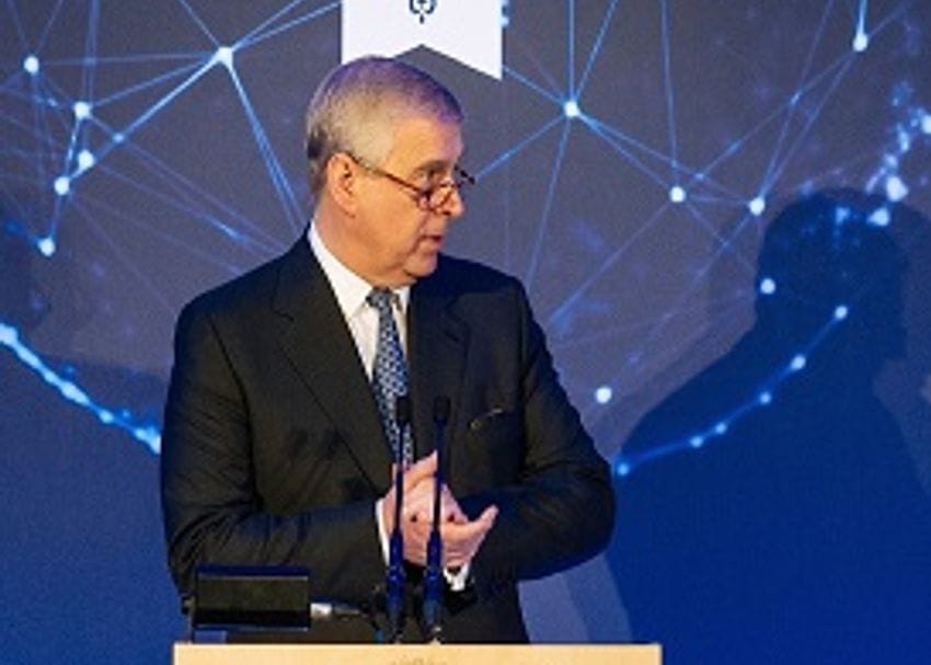 PRINCE ANDREW SAYS 'CONNECTIVITY' AND COLLABORATION IS THE KEY TO STARTUP SUCCESS