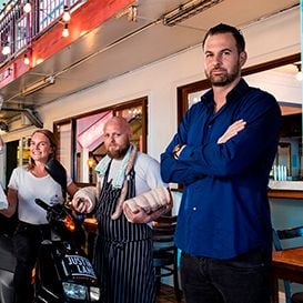 Serial restaurateur parts with iconic Justin Lane business