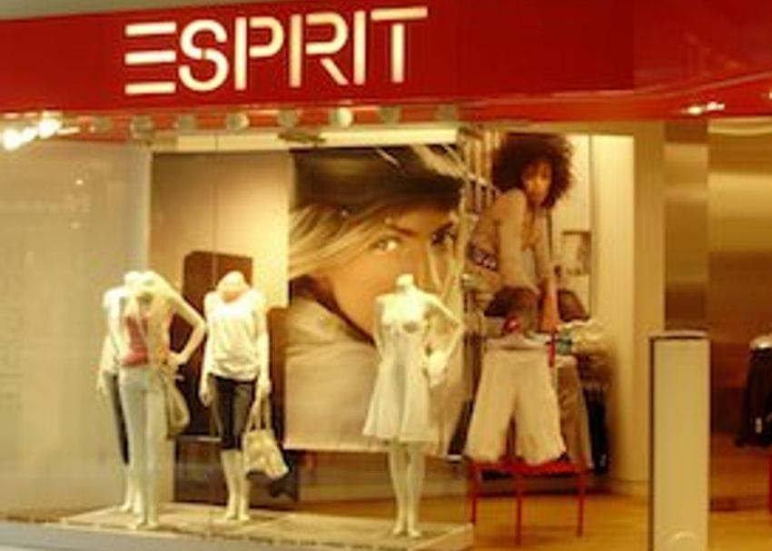 Esprit to exit the Australian market, closing 67 outlets