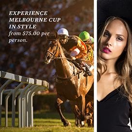 Enjoy Melbourne Cup lunch at a boutique equine themed hotel