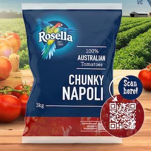 Rosella partners with Kagome Australia for new traceable tomato products