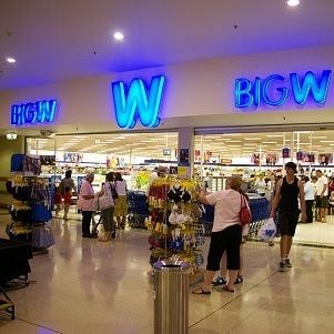 Woolies to close 30 Big W stores