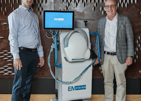 EMVision builds breakthrough portable brain scanner