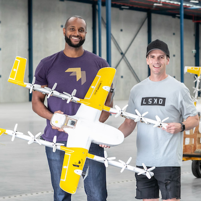Fashion brand LSKD partners with Google drone delivery service Wing