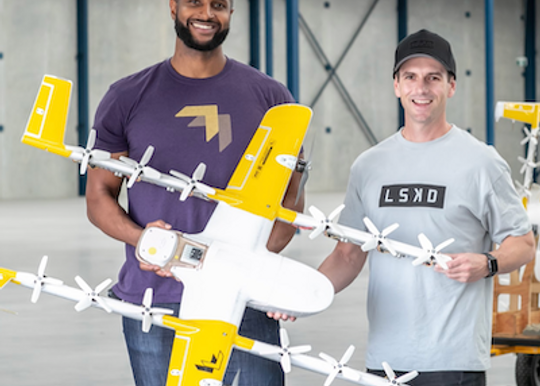 Fashion brand LSKD partners with Google drone delivery service Wing