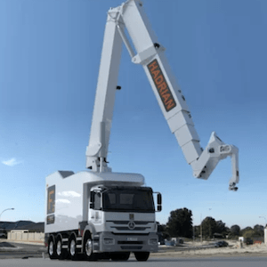 Robot bricklayer constructs FBR's first non-residential building