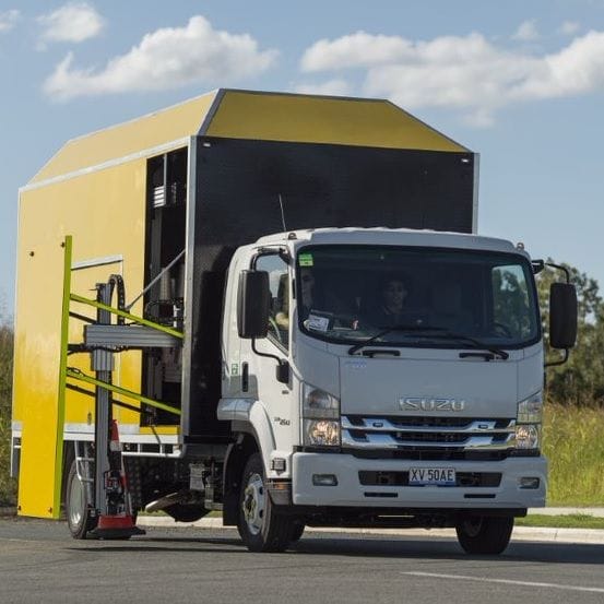 Arrowes launches automated cone truck to save road worker lives