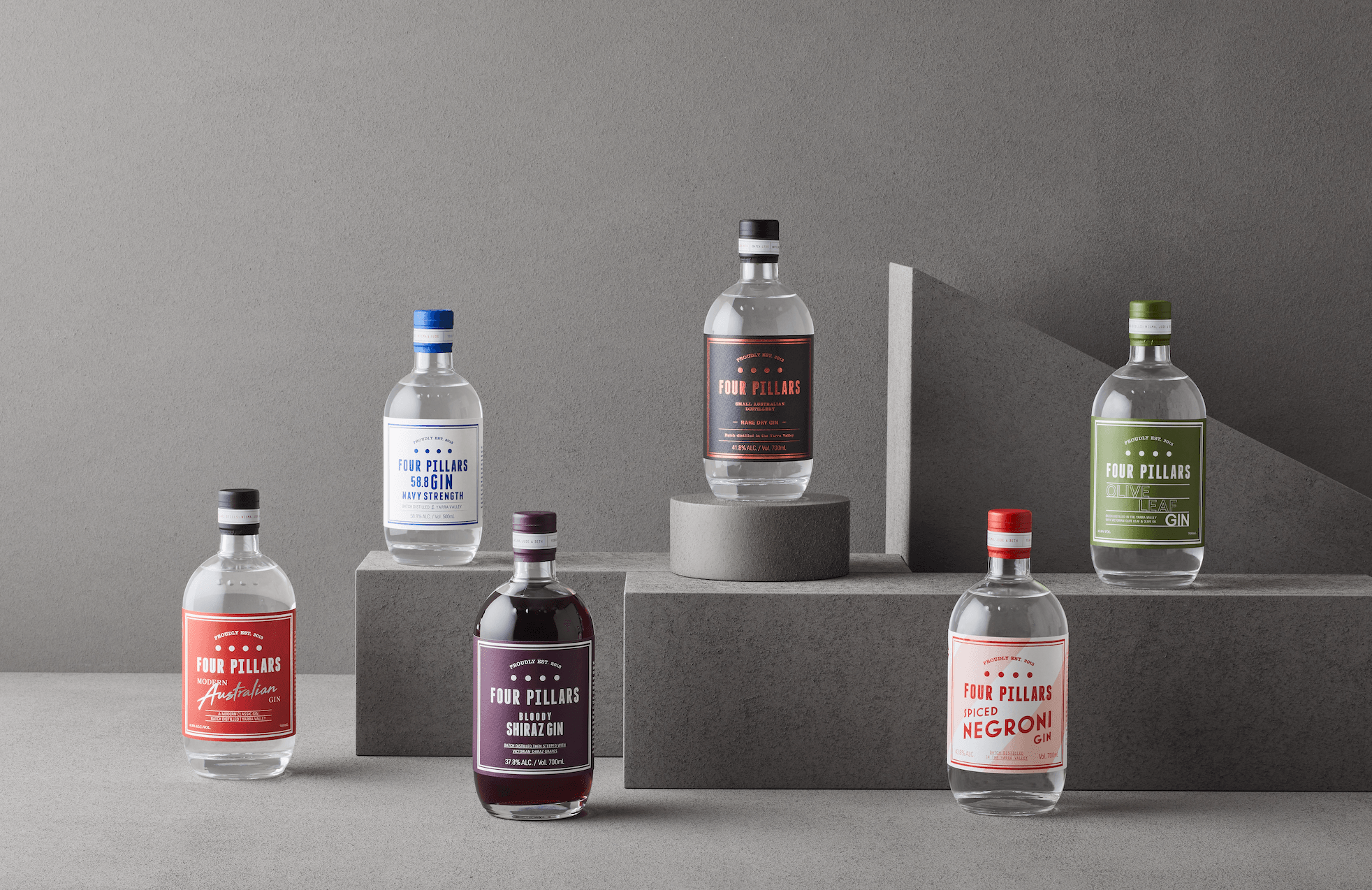 Four Pillars named world's best gin producer two years running