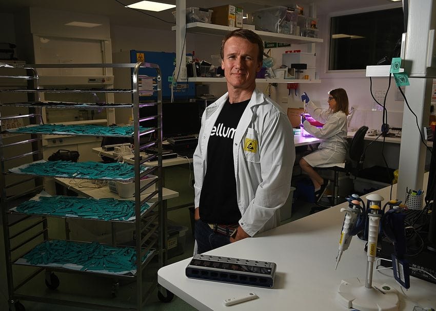 An entrepreneur for the times: Ellume COVID test developer Sean Parsons wins Brisbane business award